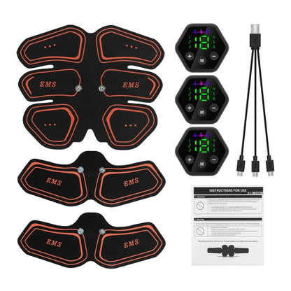 EMS Abdominal & Hip Trainer Toner: USB Fitness Gear for Home Gym